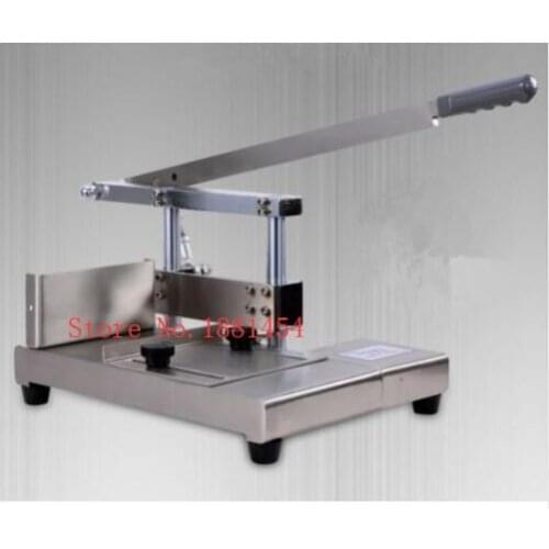 2019 Chop bone cutting machine Bone Saw pig ribs guillotine cutting machines manually ne