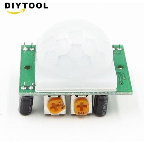 Adjust IR Pyroelectric Infrared IR PIR Motion Sensor Detector Module HC-SR501