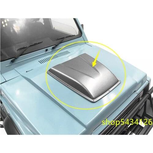 Plastic Engine Cooling Cover For 1:6 Capo Samurai Sixer 1 Jimny Toys Remote Control Car Option Parts