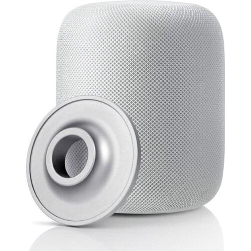 Stand Holder for Apple HomePod Stainless Steel Protective Pad Base Coaster for Apple HomePod Smart Speaker Accessories
