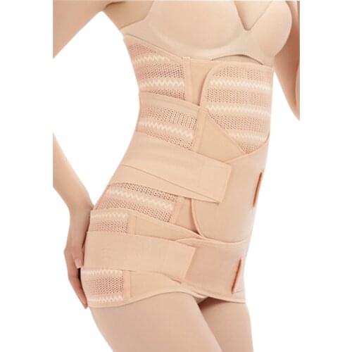 Postpartum Body Shaper Underbust Corset Women Waist Trainer Belly Slimming Sheath Belt Slim Shapewear Modeling Strap