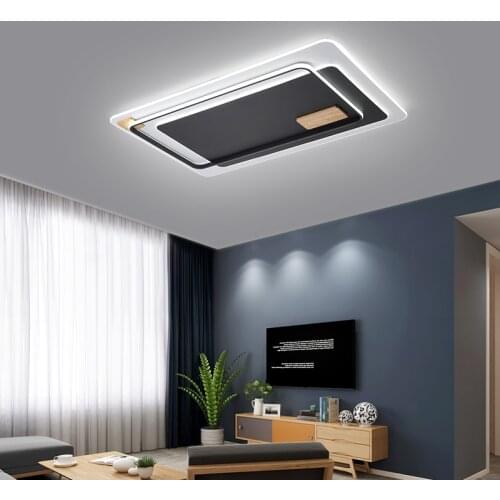 Moderne Led Plafond Verlichting Woonkamer Slaapkamer Glans De Plafond Moderne Armatuur Plafonnier Wit Led ceiling lights