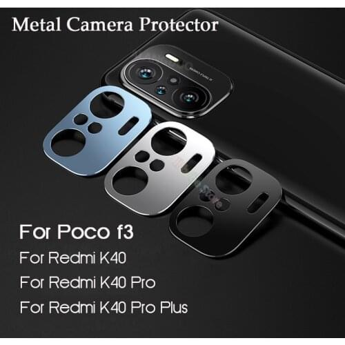 For Poco F3 screen protector Camera Lens Metal ring Cover For Xiaomi Redmi Note 10 mi11 K40 Pro poco f3 camera protector case