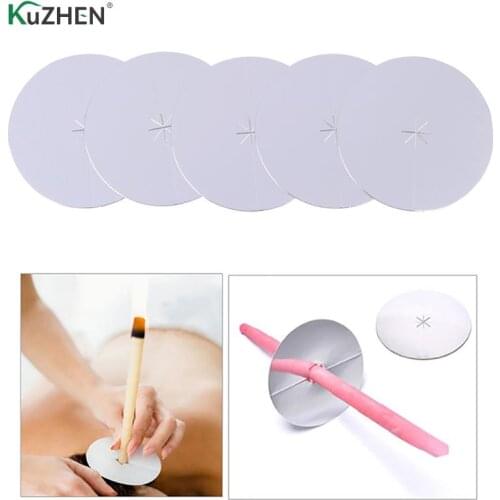 20pcs Indian Ear Candle Pallet Earplugs Wax Ear Candle Cleaner Q Grips For Ear Candle Ear Care Protective Disk Aromatherapy