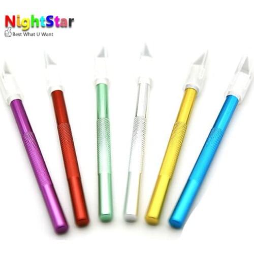 5 Blades Wood Carving Tools Fruit Food Craft Sculpture Engraving Knife Scalpel DIY Cutting Tool PCB Repair Tools /Random Color