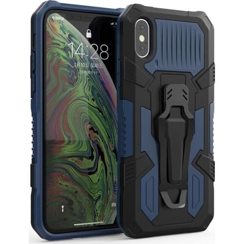 Armor Duty Heavy Protection Case For Iphone 11 Pro Max Xr Xs Cases Metal Bracket Anti-knock Covers For Iphone 7 8 6s Plus Shells