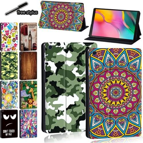 Tablet Case for Samsung Galaxy Tab A7/Tab S6 Lite/Tab A A6 10.1/Tab A 9.7/Tab S5e/Tab A 8.0 Inch Cover Case + Free Stylus