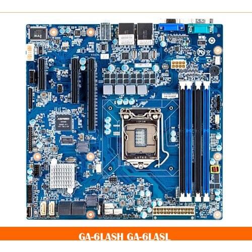 Desktop mainboard for GA-6LASH 6LASL support E3 1230/1231V3 C222 motherboard Fully tested
