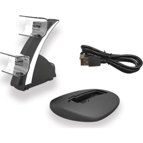 Dual Fast Charger For PS5 Wireless Controller TypeC Charging Cradle Dock Station For Sony PlayStation5 Joystick Gamepad Here