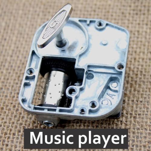 IIE CREATE Doll House Accessories Clockwork Music Player Box Diy Dollhouse Miniature Furniture Toy Birthday Gift for Children
