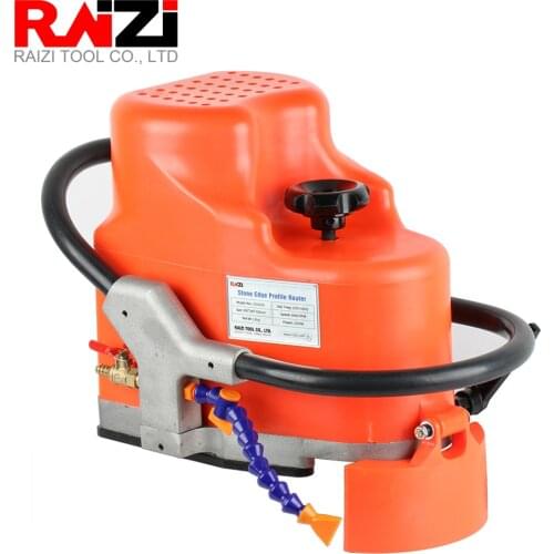 Raizi Stone Edge Profile Router Machine 110v/220v for Stone Granite Marble Wet Variable Speed Portable Polishing Profiling Tools