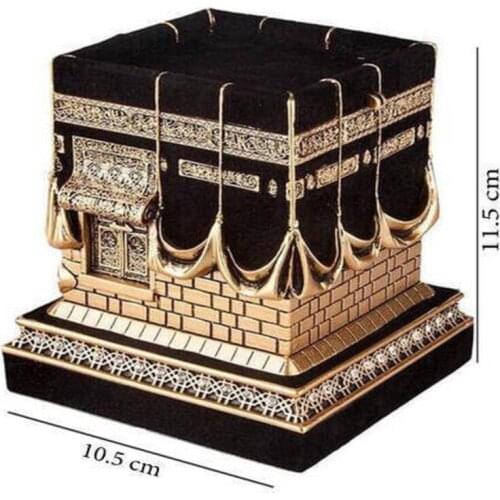 Kaaba Miniature Muslim Home And Garden Decor Religious Gift Islamic Ornament Kaaba Trinket Polyester Small Size