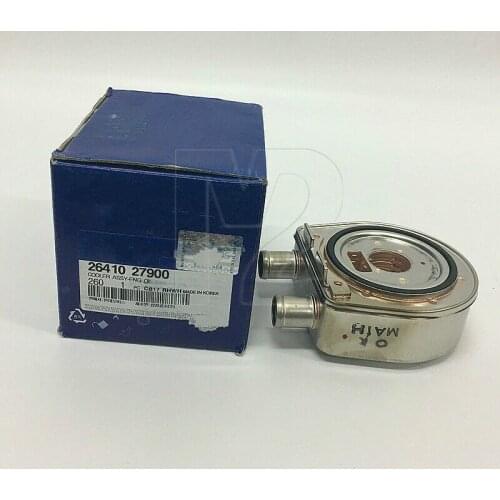 For Hyundai Santa Fe 02-05 Trajet Tucson Radiator De Aceite Original 04-06 02-0266 41027900 COOLER ASSY-OIL 2641027900