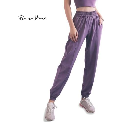 FlowerDance Outdoor Yoga Pants Baggy Gym Leggings Seamless Boho Stretch Yoga Pants For Women