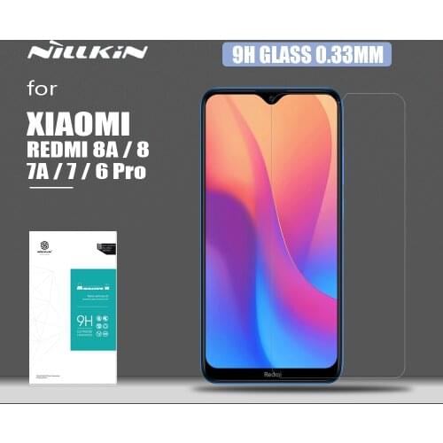 For Xiaomi Redmi 8A 8 7A 7 6 Pro Glass Nillkin 9H Hard Tempered Glass Safety Screen Protector for Xiaomi Redmi 8A 8 7A 7 6 Pro