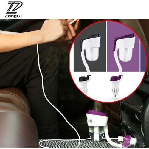 ZD 1Pc Car humidifier Aromatherapy Air Purifier for Peugeot 307 206 407 308 BMW e46 e39 e90 VW polo Chevrolet cruze accessories