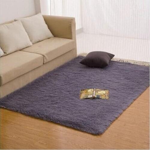 1pc Multi Color Bathroom Carpet Mat Pad Living Room Doorway Large Solid Soft Suede Bath Mat Floor Rug Anti-slip Mat Rug w