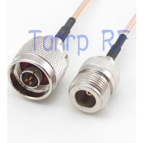1PCS RG316 extension cable 3FEET N male plug to N female jack RF adapter connector 1M Pigtail coaxial jumper cable