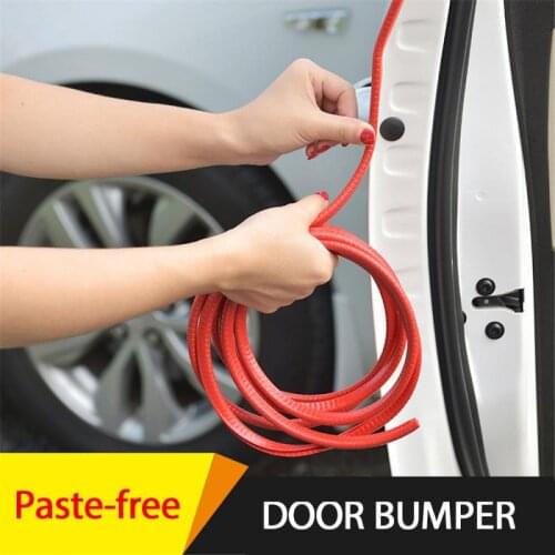 5M Car Door Bumper Styling Moulding Car Door Edge Scratch Protector Sealing Strip Guard Trim Automobile Door Sticker Decoration