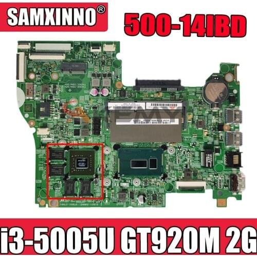 448.03N03.001M for Lenovo FLEX3-1470 YOGA 500-14IBD notebook motherboard CPU i3 5005U GT920M 2G DDR3 100% test work