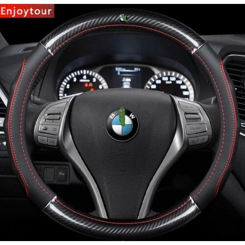 Car Styling Accessories Genuine Leather Steering Wheel Cover for BMW 2 Series M M235I F45 F23 F22 F87 F46 22OI 228I 230I 235I