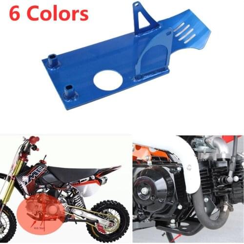 Aluminum Skid Plate Lower Start Motor Engine Case Protector For Honda XR50 Z50 Monkey Bike Pit Dirt Bike