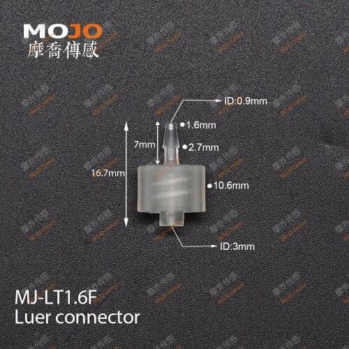 Free shipping New product Luer taper Outer screw to inner screw joint 1.6mm-6.4mm Plastic PP pipe joint 200pcs/lot