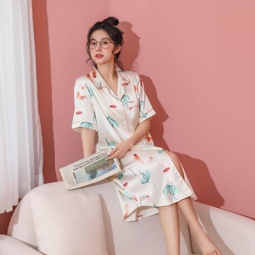 Bsailen Women's Silk Nightgowns