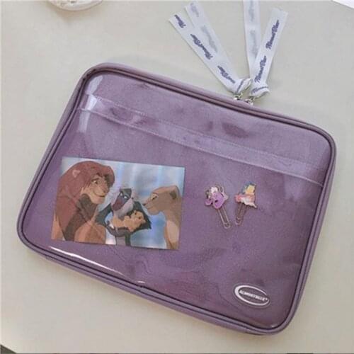 Laptop sleeve case bag fashion girl 11/13/15 inch tablet case liner bag for air1/2/34 10.5 10.2 9.7 11 inch for macbook air pro
