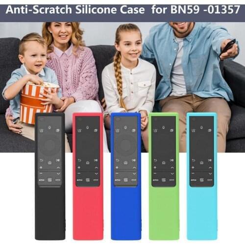 Remote Control Case For Samsung Smart TV BN59-01357B BN59-01357C/01357E/01357N 01311B Smartone 3 QLED Cover Silicone Shockproof