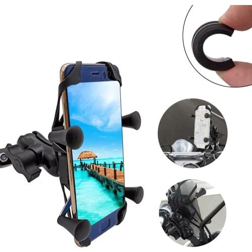 For BMW F800GT R1200GS f 800 gs Adventure F800R F800S Motorcycle Mobile Phone Stand Holder With USB Charger 360 Rotatable