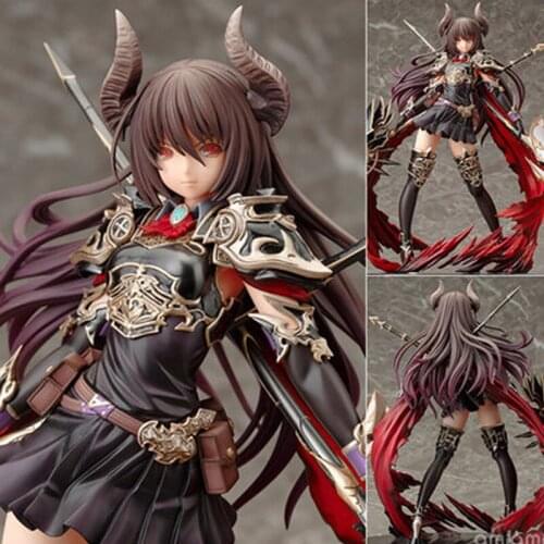 24cm Game Rage of Bahamut Virgin Soul GENESIS Anime PVC Action Figure Forte Model Collectible Toys Doll for Christmas
