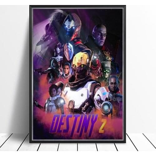 Destiny 2 Video Game Canvas Poster Home Wall Painting Decoration (No Frame)