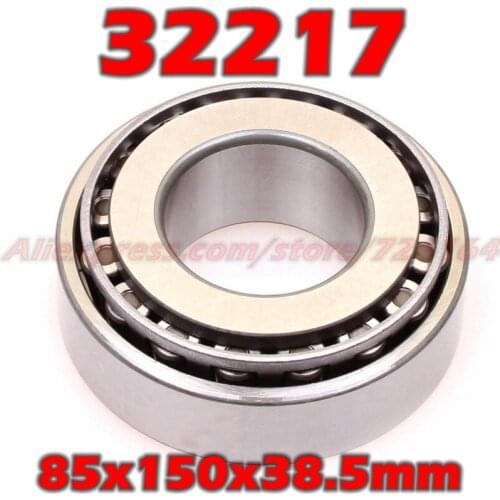 85x150x38.5 mm Tapered Roller Bearings 32217 7517E HR32217J 32217JR 32217A E32217J 32217VC12 32217U 32217E 85*150*38.5