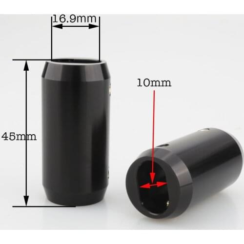 Top Qulaity 4X AY01B Pants Boot Y Splitter 1 to 2 bi-wire splitter Audio DIY Wire Connector Black Speaker cable Wire Pants Boots