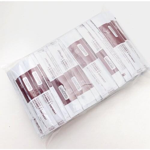 Tattoo machine 100Pcs Fougera Vitamin Ointment A&D anti-scar and post-tattoo One time tattoo machiner body tattoo art makeup