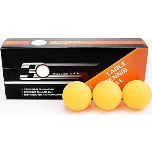 Hot Selling 10pcs Table Tennis Balls 3 Star 40+ ABS Plastic Ping Pong Balls Table Tennis Training Balls