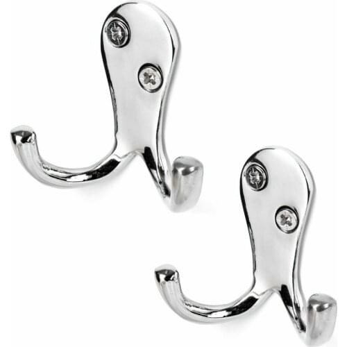 Stainless Steel Wall Hook Organizer Kitchen Home Bathroom Bath Ball Key Bag Coat Hanger Storage Hanging Holder Rack