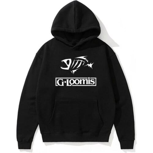 New g.loomis hoodie men spring and autumn fishing dad gift outdoor sports breathable hoodie men bounce fishbone sweater