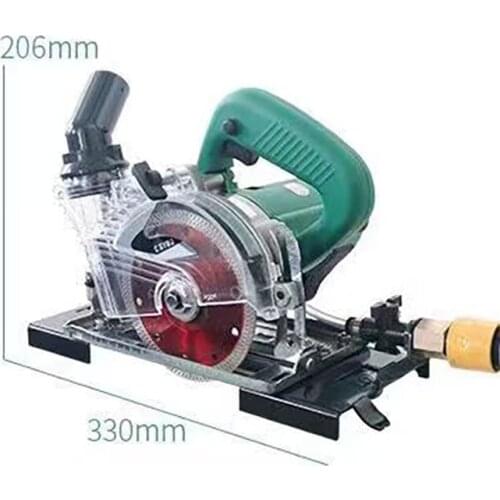Portable ceramic tile dust-free water cutting machine with two-way radial bearing ceramic tile cutting