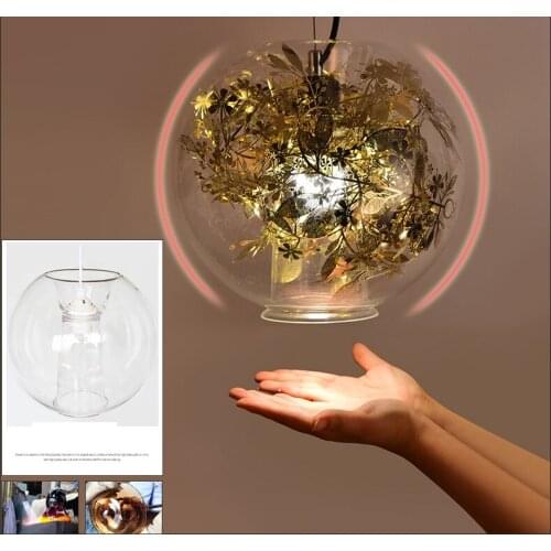 Nordic modern minimalist living room lamp creative personality art bedroom study pastoral restaurant bar table small chandeliers