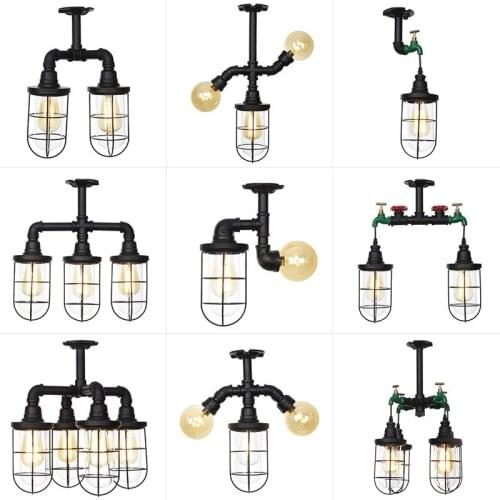 Unique industrial style, small and simple corridor, bedroom, wing room, dining room, decoration and ceiling lamp