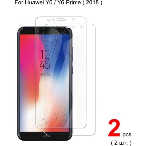 For Huawei Y6 2018 / Y6 Prime 2018 Premium 2.5D 0.26mm Tempered Glass Screen Protector For Huawei Y6 2018 Protective Glass
