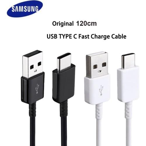 100%Original Samsung type c cable galaxy 120cm Charge cable quick fast charge USB 3.1 Type C for S8 s9 Plus note 8 note 9 A7 A8