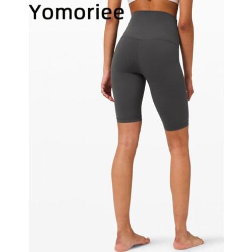 Women Yoga Shorts High Waist Butt Lifting Stretchy Trousers Gym Sport Workout Running Training Yoga Leggings Dry Fit Yomoriee