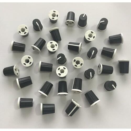 100PCS Replace Black EQ Rotary Knob For Pioneer DJM800 900 2000 NXS, - DAA1176 DAA1305 BLACK