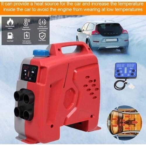 Autonomous Heater 24V 5KW Fuel Heater 4-hole LCD Display Air Heater For Vehicle Universal For Car Parking Diesel Heater