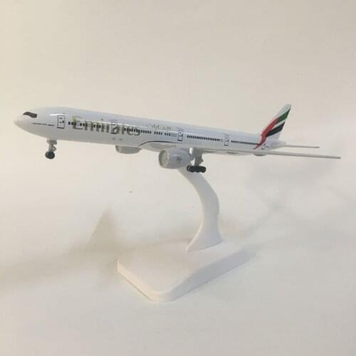JASON TUTU 20cm Emirates Boeing 787 Plane Model Airplane Model Aircraft Model 1:300 Diecast Metal planes toys Gift Collect