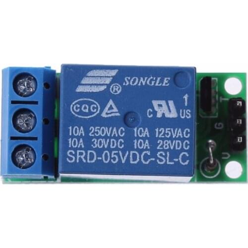 IO25A01 5V Flip-Flop Latch Relay Module Bistable Self-locking Switch Low Pulse Trigger Board