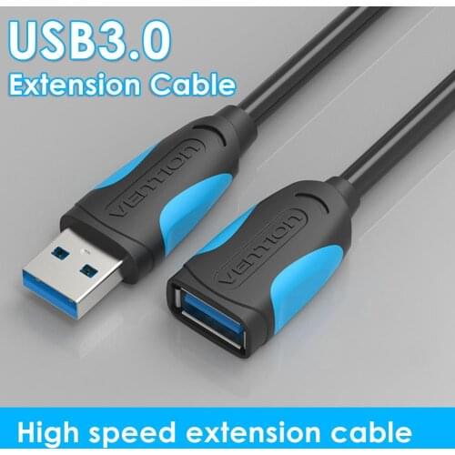 3/2/1.5/1/0.5m USB 3.0 Male to Female Extension Cable High Speed Data Sync Cord Computer Cables & Connectors переходник